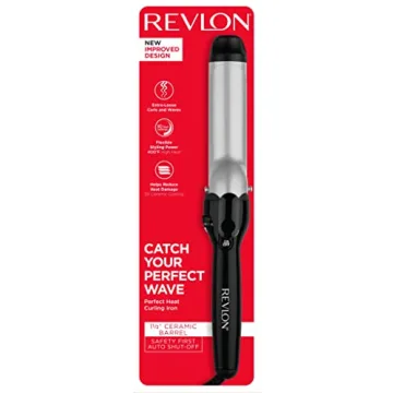 Revlon Triple Ceramic Curling Iron for Effortless Loose Curls