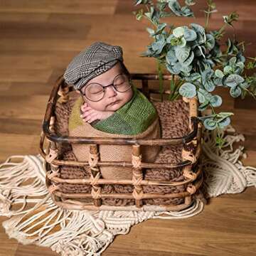 M&G House Baby Photography Wool Wrap for Newborns