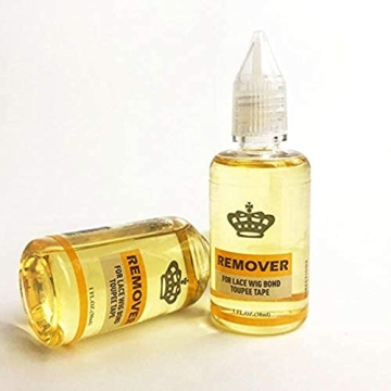 Fast Acting Remover for Tape-in Hair Extensions, Wig Glue, and Double-Sided Extension Tape (One Bott...