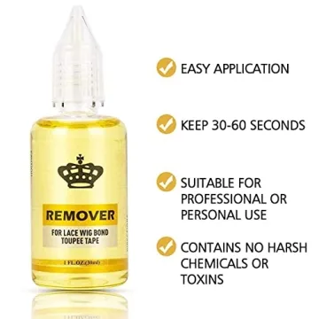 Fast Acting Hair Extension Remover for Easy Adhesive Removal