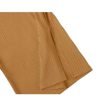 Stylish Urban CoCo Midi Pencil Skirt - Camel Color