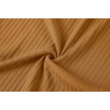 Stylish Urban CoCo Midi Pencil Skirt - Camel Color