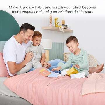 ergoPouch Bedtime Affirmation Cards for Toddlers and Preschoolers – Positive Inspirational Affirma...