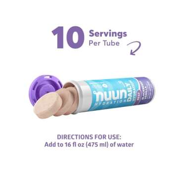 Nuun Hydration Rest - Natural Sleep Electrolyte Tablets 40 Servings