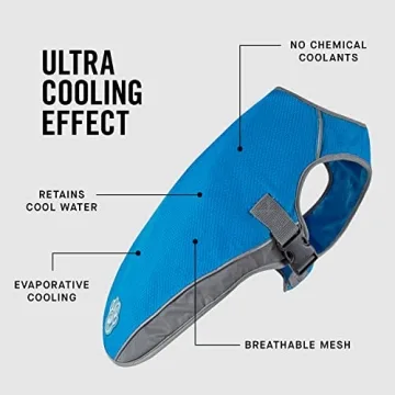 Canada Pooch Dog Cooling Vest for Outdoor Adventures