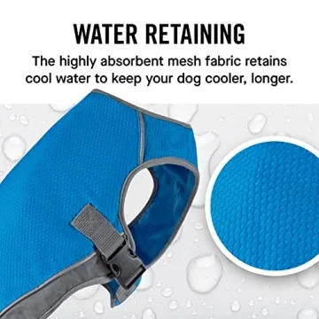 Canada Pooch Dog Cooling Vest for Outdoor Adventures