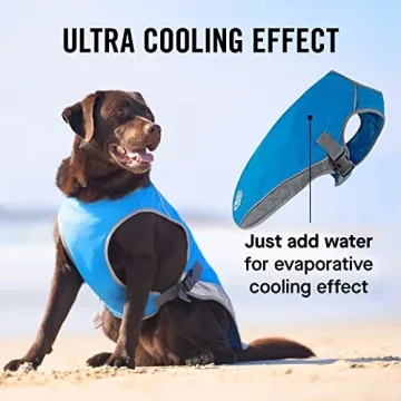 Canada Pooch Dog Cooling Vest for Outdoor Adventures