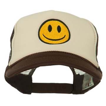 e4Hats Smile Face Embroidered Cap for All Ages