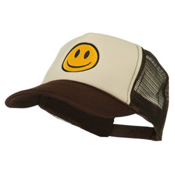 e4Hats Smile Face Embroidered Cap for All Ages