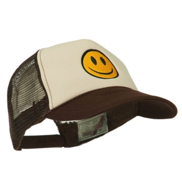 e4Hats Smile Face Embroidered Cap for All Ages