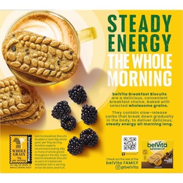 belVita Blueberry Biscuits - Healthy Breakfast Option