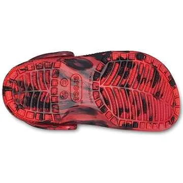 Unique Crocs Kids Classic Marbled Tie Dye Clog for Comfort