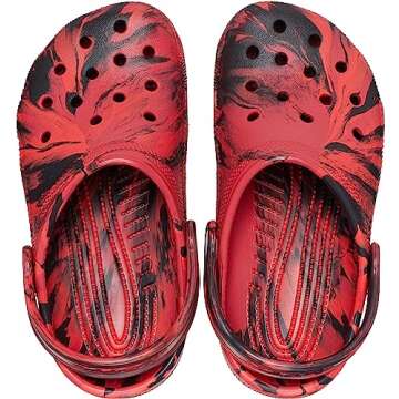 Unique Crocs Kids Classic Marbled Tie Dye Clog for Comfort