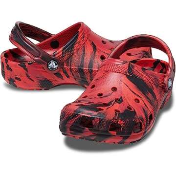 Unique Crocs Kids Classic Marbled Tie Dye Clog for Comfort