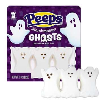 Needzo Peeps Halloween Ghosts, Skulls & Pumpkins Candy