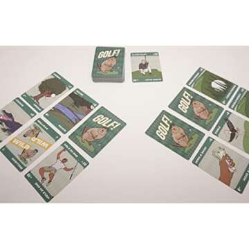 Golf! The Card Game - Very Fun Game, Great for Game Night, Favorite Gift for Golfers and Card Game F...