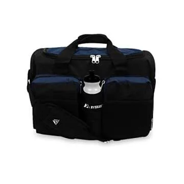 Everest Gym Bag with Wet Pocket, Navy