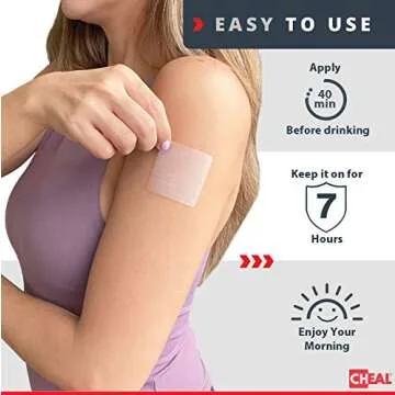 Recovery Patch 5 Pack for Better Mornings After Drinking