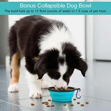 Yicostar Adjustable Dog Training Doorbells with Bowl