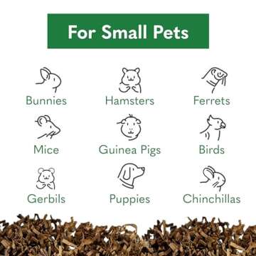 Eco Bedding 99% Dust-Free Paper Bedding for Small Pets and Birds, Eco Natural, 1.5L - Safe, Clean, Ideal Nesting & Burrowing Material for Comfort