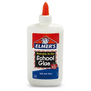 Elmer's Washable School Glue 6-Pack for Crafts & Slime