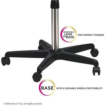 Belson Gold N Hot GH1053 V3 1875W Salon Ionic Stand Bonnet Tourmaline Hair Dryer