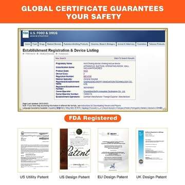 Sonmol Automatic Choking Rescue Device for Kids and Adults with 3 Masks | Portable Anti Choking Devi...