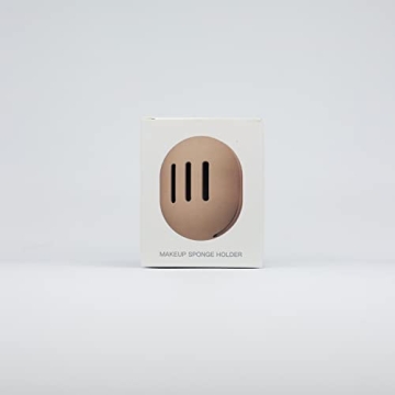 CORNERIA Travel Makeup Sponge Holder - Silicone & Washable