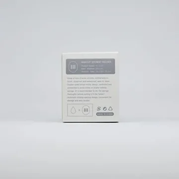 CORNERIA Travel Makeup Sponge Holder - Silicone & Washable