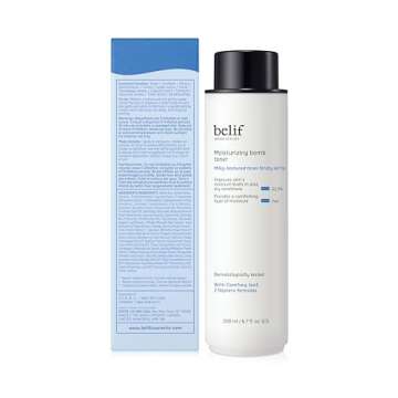 belif Moisturizing Bomb Hydrating Toner - Ceramide Milky Toner for All Skin Types