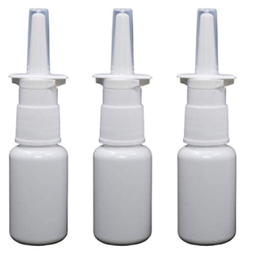 Snoot! Pharma-Quality 20ml Nasal Pump Sprayers - 3-Pack