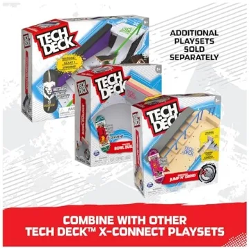 Tech Deck Jump N Grind Park Creator for Kids Ages 6+