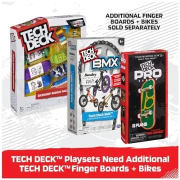 Tech Deck Jump N Grind Park Creator for Kids Ages 6+