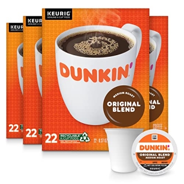 Dunkin' Original Blend Medium Roast - 88 K-Cups
