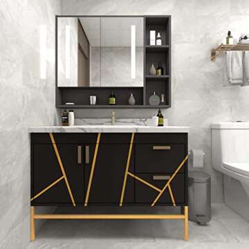 Gold Stainless Steel Wallpaper Self-Adhesive Easy to Clean