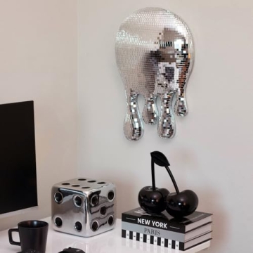 Unique Drippy Disco Ball Wall Art for Modern Homes