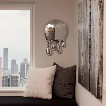 Unique Drippy Disco Ball Wall Art for Modern Homes