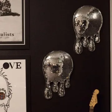 Unique Drippy Disco Ball Wall Art for Modern Homes
