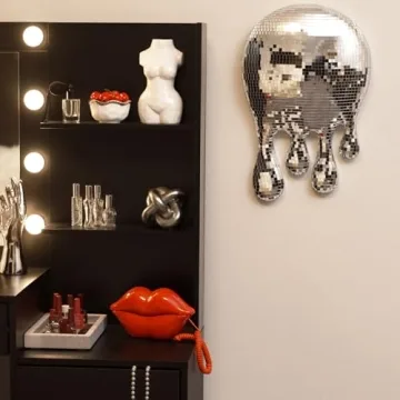 Unique Drippy Disco Ball Wall Art for Modern Homes