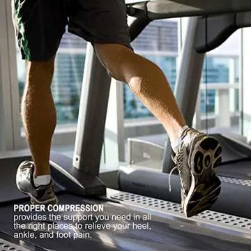 Low Cut Compression Socks for Men & Women - 4 Pairs