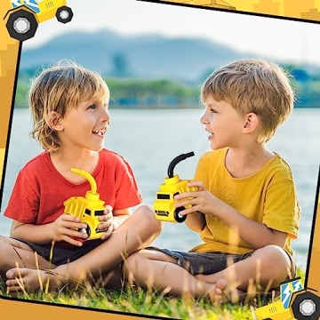 Construction Truck Drink Cups Set for Kids Birthday Party