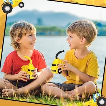 Construction Truck Drink Cups Set for Kids Birthday Party