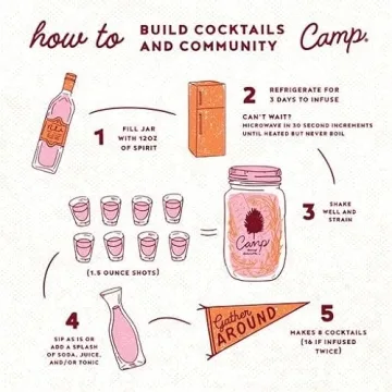 Camp Craft Flo'Rita Cocktail Mixer Infusion Kit - Tropical Flavors