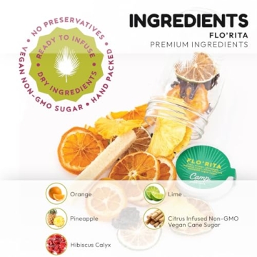 Camp Craft Flo'Rita Cocktail Mixer Infusion Kit - Tropical Flavors