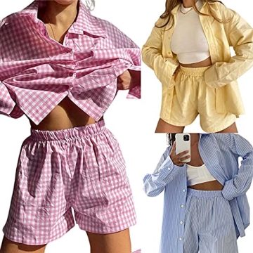 CEWQ Women's Summer Casual 2 Piece Set - Stylish Comfort