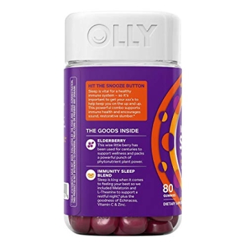 Olly Immunity Sleep Gummy for Healthy Sleep and Immunity