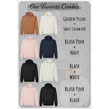 Custom Embroidered Roman Numeral Date Matching Couple Hoodies with Initial Heart & Anniversary Date - Set of 2 - Matching Hoodies For Couples Multicolor