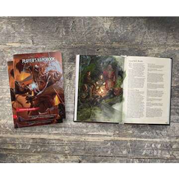 Player's Handbook with DND Dice & Printable Kit