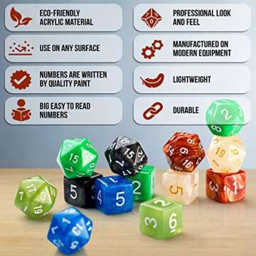 Player's Handbook with DND Dice & Printable Kit