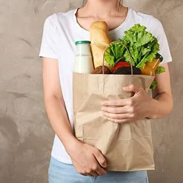 TOMNK Kraft Paper Gift Bags – Eco-Friendly, Durable, Versatile